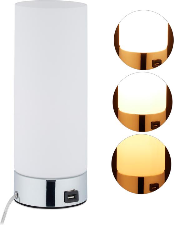 Produktbild Relaxdays Nachttischlampe (E14)