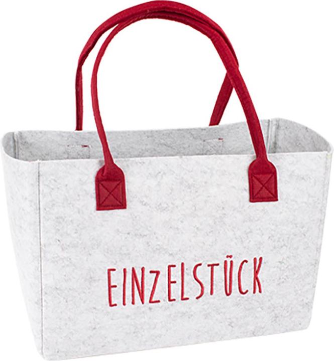 Mojawo Filz Tragetasche Filztasche Einkaufstasche Tasche Shopper Filztasche