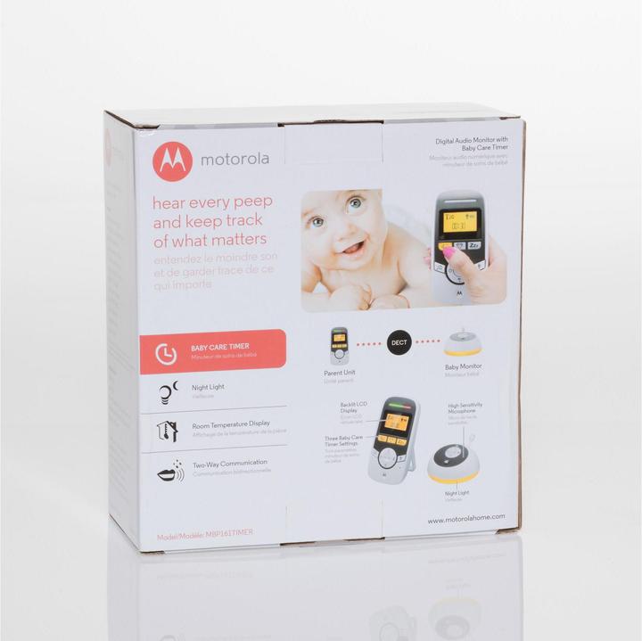 Produktbild Motorola Mbp 161 (Babyphone Audio, 300 m)