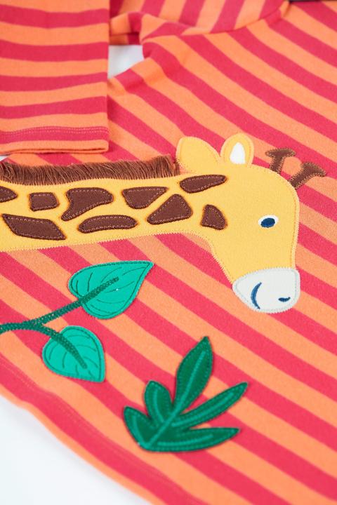 Immagine prodotto Frugi Maglietta giraffa per bambini (9, 10, 11, 12)