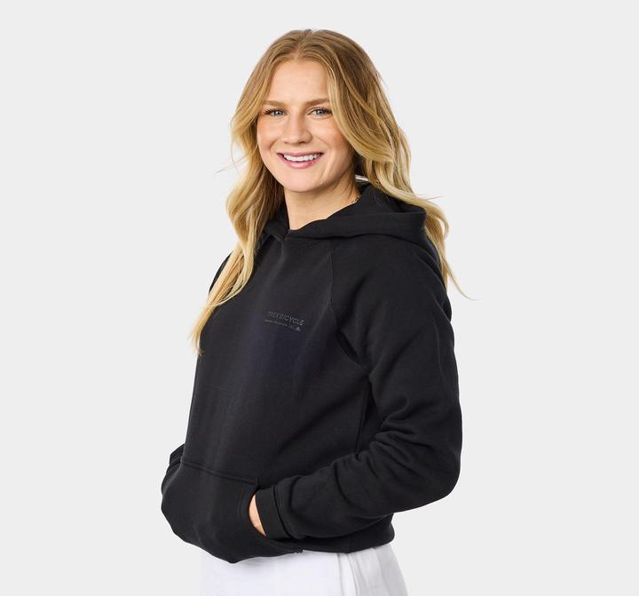 Actual product image Trek Left Stacked Unisex Hoodie (XL)