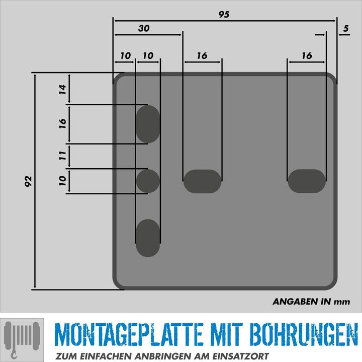 Produktbild Güde Seilwinde