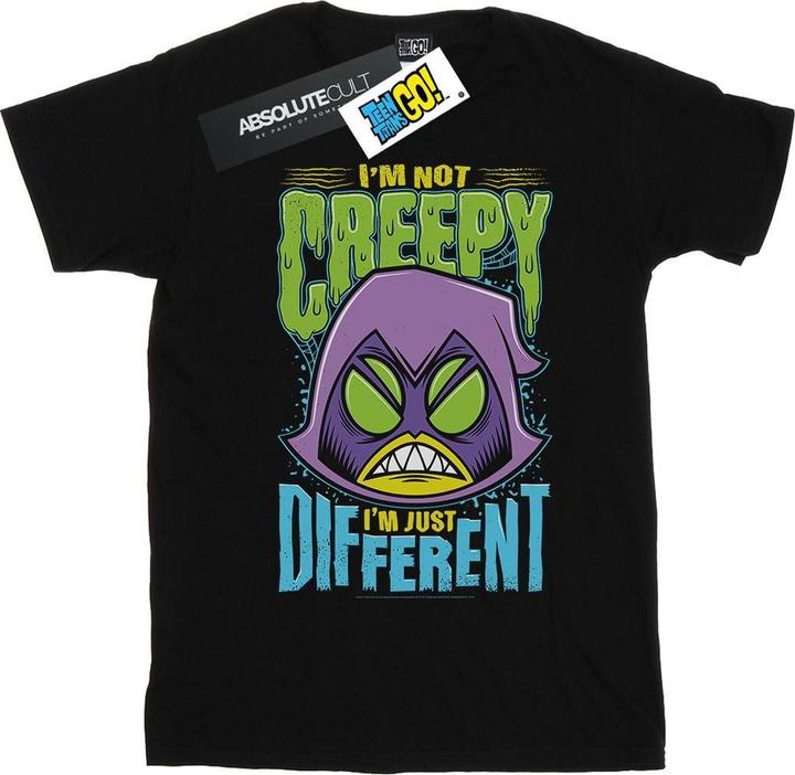 Image du produit - T-shirt TEEN TITANS GO CREEPY RAVEN - Homme (XL)