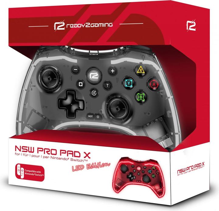 Actual product image ready2gaming Pro Pad X LED (Android, PS3, Switch, PC, Switch Lite)