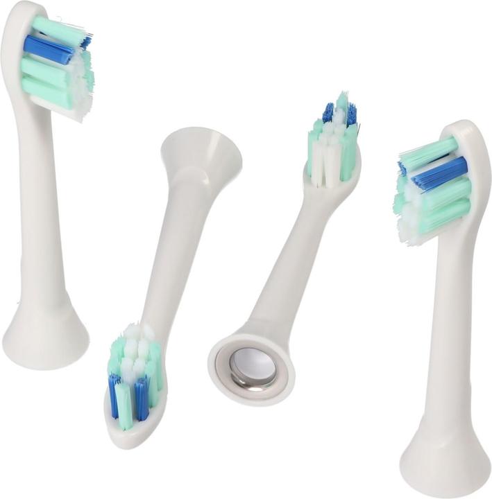 Produktbild AccuCell Zahnbürstenkopf Gum Care Cleaning Brush für elektrische Zahnbürsten von Philips, 4 Stück (4 x)