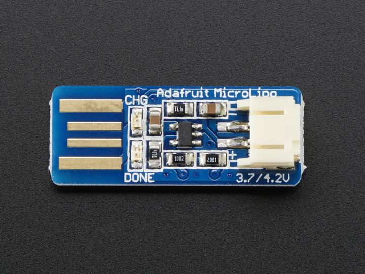 Produktbild Adafruit Micro Lipo USB LiIon/LiPoly charger v1 (Diverse)