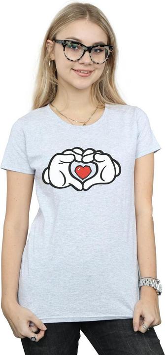 Image du produit Disney - T-shirt MICKEY MOUSE HEART HANDS - Femme (L)