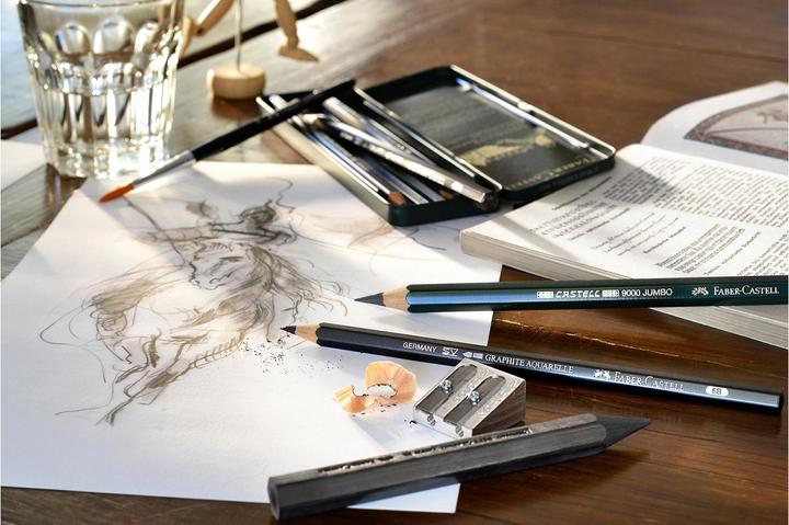 Image du produit Faber-Castell Ensemble Pitt Graphite (2B, 6B, 5 x)