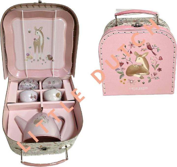 Produktbild Little Dutch Tee Set im Koffer Fairy Garden