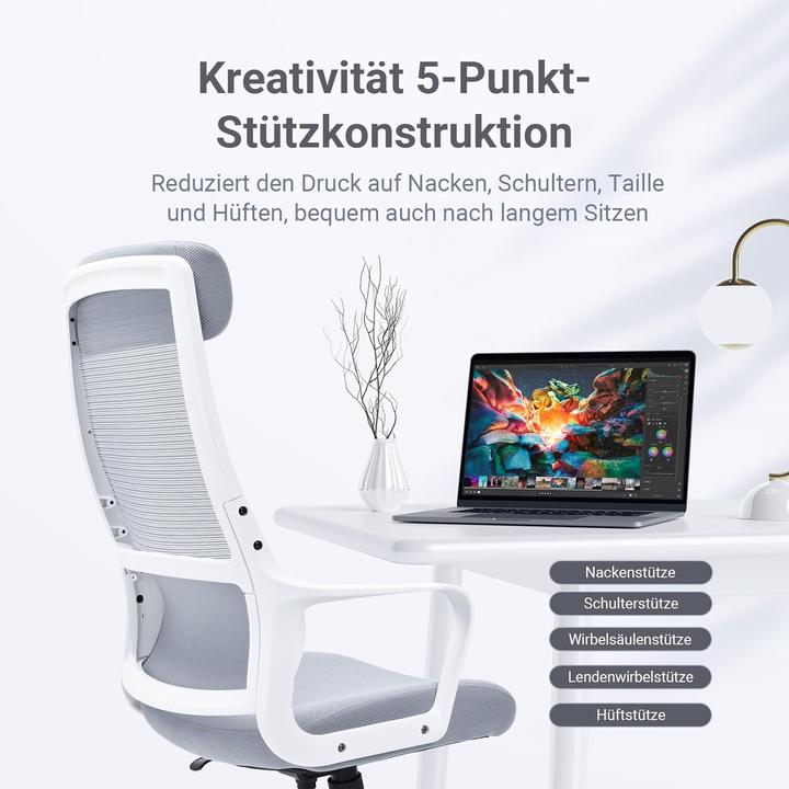 Immagine prodotto Melokea Sedia da ufficio ergonomica