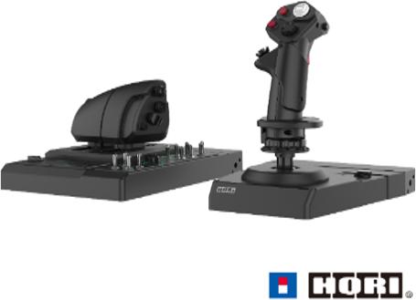 Actual product image HORI Hotas Flight Control System & Mount (PC)