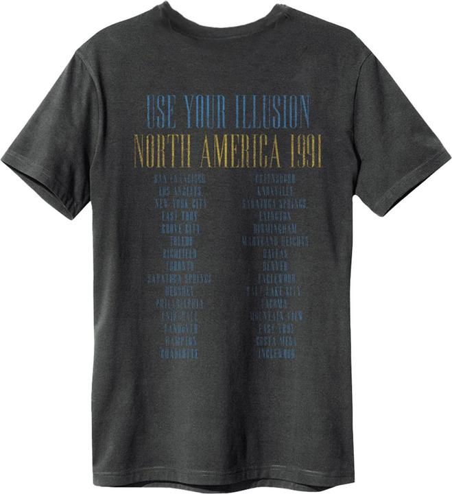 Actual product image Amplified Use Your Illusion Tour Tshirt (XS)