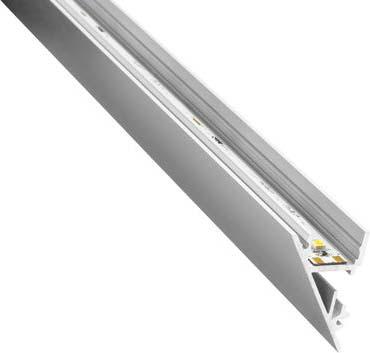 Actual product image Barthelme Walllight aluminium profile 62398402 (201 cm)