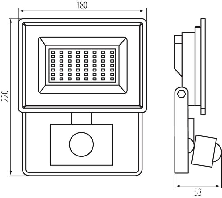 Actual product image Kanlux 31400 (4500 lm, IP44)