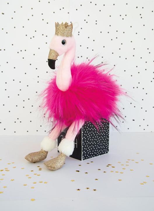 Actual product image Doudou et Compagnie Flamingo (30 cm)