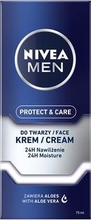 NIVEA MEN Men Protect & Care Moisturizing Cream (75 ml, 24h Creme)