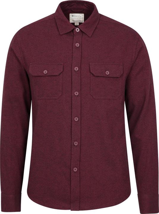 Mountain Warehouse Mens Trace Flannel Long-Sleeved Shirt (L)