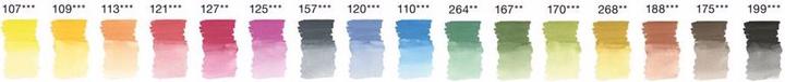 Actual product image Faber-Castell Felt tip pens Albrecht Dürer 17 pieces (Multicoloured, 17 x)