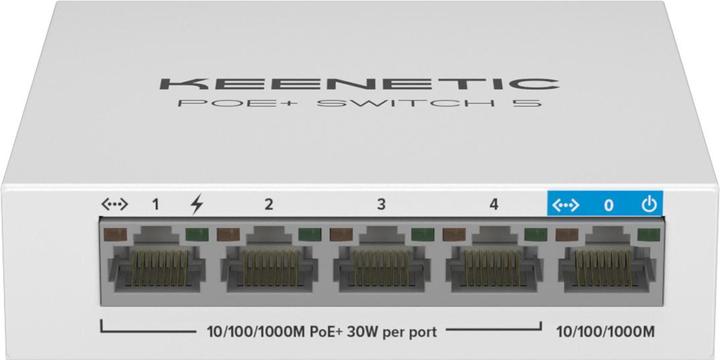 Produktbild Keenetic POE+ Switch 5 KN-4610-01-EU PoE+ Switch 4 Port + 1 Uplink (5 Ports)