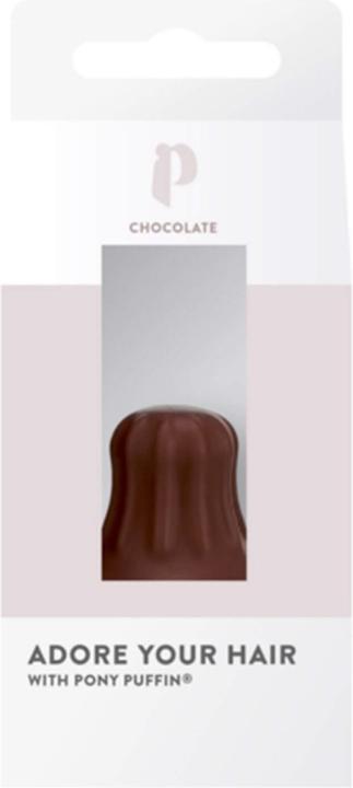 Actual product image Puffin beauty PONY PUFFIN - Chocolate (Hair tie)