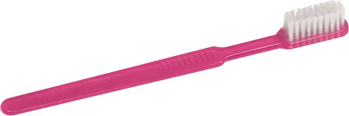 Ampri MED-COMFORT, Einmal-Zahnbürste mit Pasta, pink (1 x)