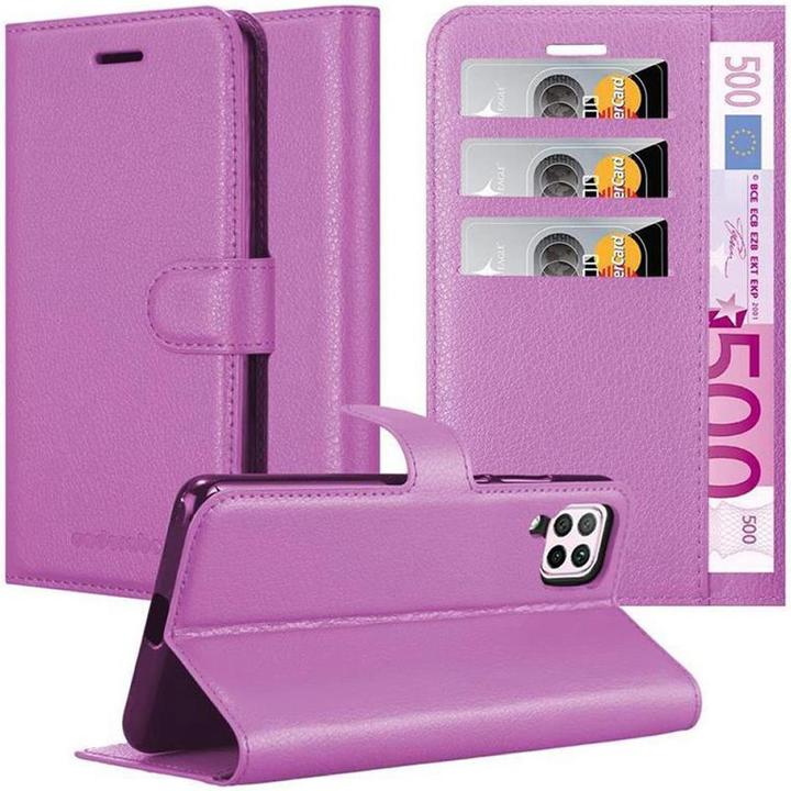 Actual product image Cadorabo Book with stand function cover (Huawei Nova 6 SE, Huawei P40 Lite, Huawei Nova 7i)