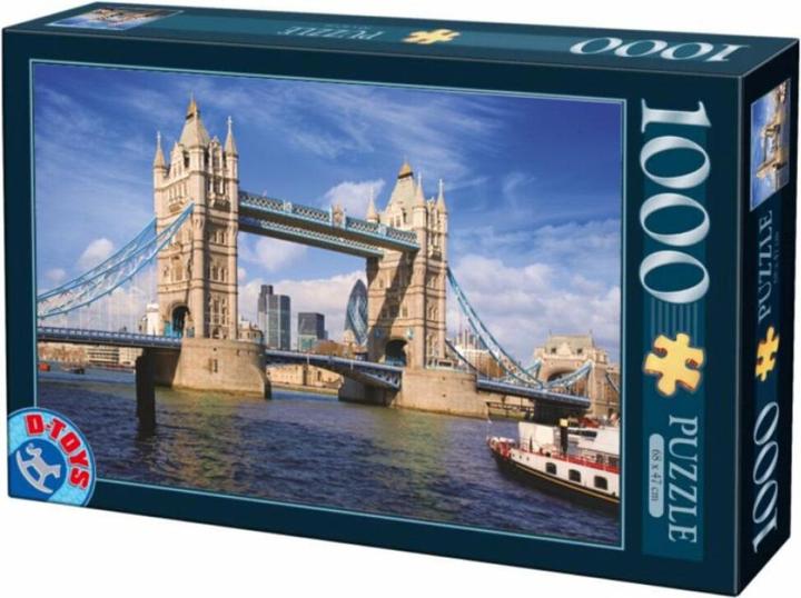 Produktbild D-Toys Puzzle Tower Bridge, London 1000 Teile (1000 Teile)