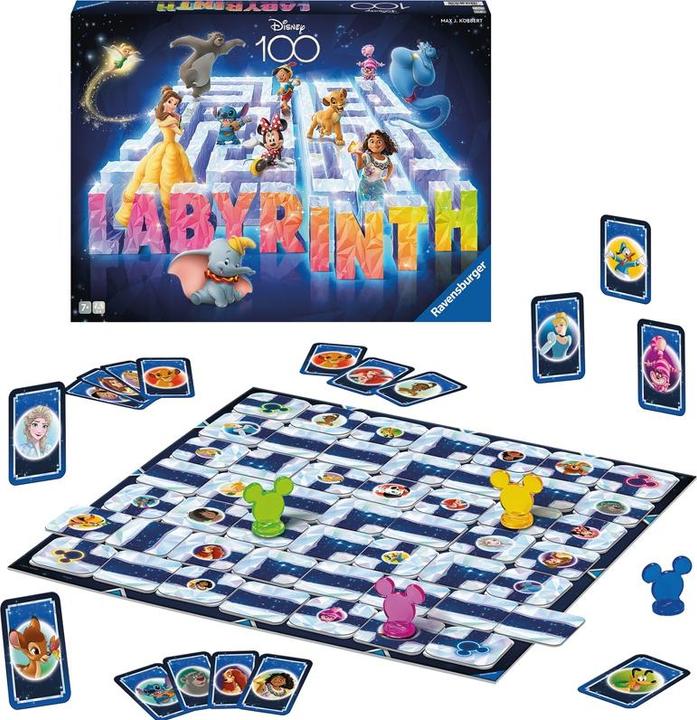 Produktbild Ravensburger Disney 100 Labyrinth (Deutsch, Niederländisch, Portugiesisch, Isländisch, Spanisch, Französisch, Italienisch, Englisch)