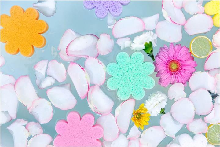 Image du produit Spongellé Fleur sauvage - Dahlia en sucre