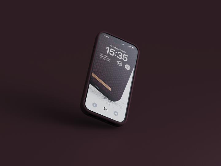Image du produit Njord Salm.Leather Magsafe Case (Apple iPhone 14 Pro Max)