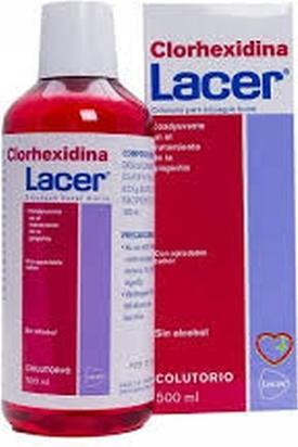 Lacer Chlorhexidin Mundspülung 500ml (500 ml, Mundspülung)