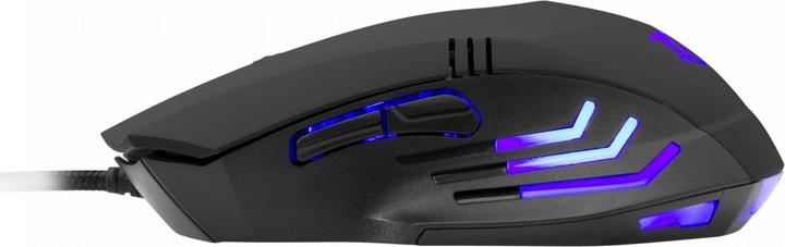 Actual product image White Shark Gaming mouse Hannibal 2, with backlight, 6 buttons, Black (Cable)