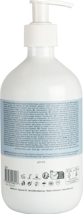Immagine prodotto Abena Hair Shampoo,, 500 ml, no colorants or perfume (500 ml, Shampoo liquido)