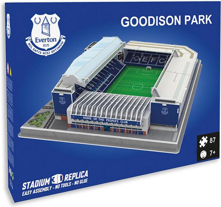 Produktbild Pro Lion Everton FC Goodison Park 3D Puzzle | Everton Stadion 3D Puzzle (87 Teile)