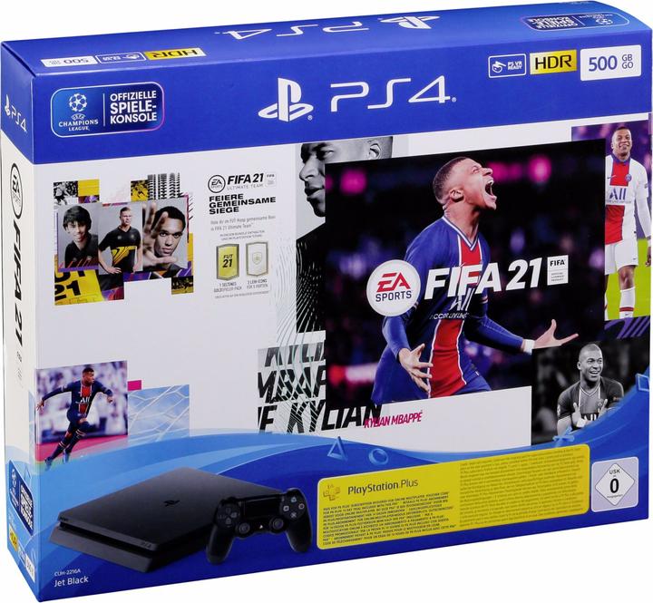 Image du produit Sony Playstation 4 Slim 500GB incl. FIFA 21