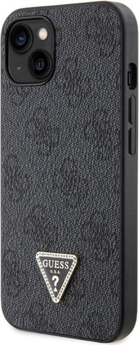 Produktbild Guess GUHCP13MP4TDSCPK iPhone 13 6.1" czarny/black hardcase Crossbody 4G Metal Logo (Apple iPhone 15, Apple iPhone 14, Apple iPhone 13)