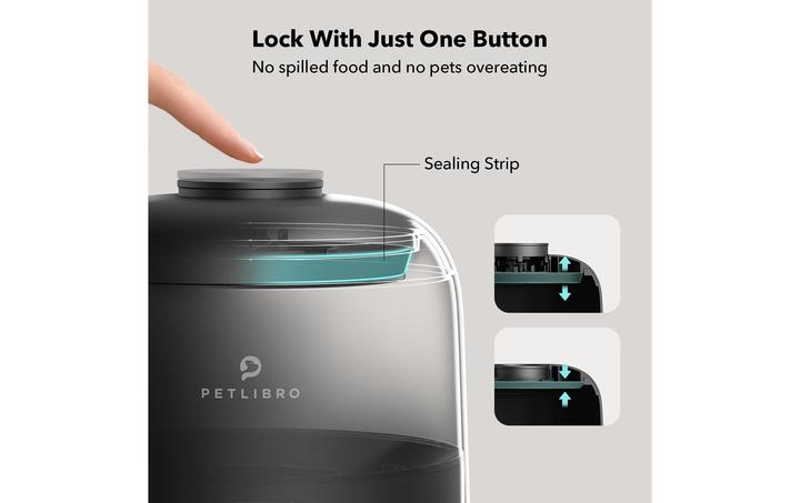 Actual product image Petlibro Automatic cat food (2 l)