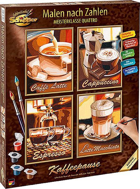 Actual product image Schipper Painting by numbers - coffee break