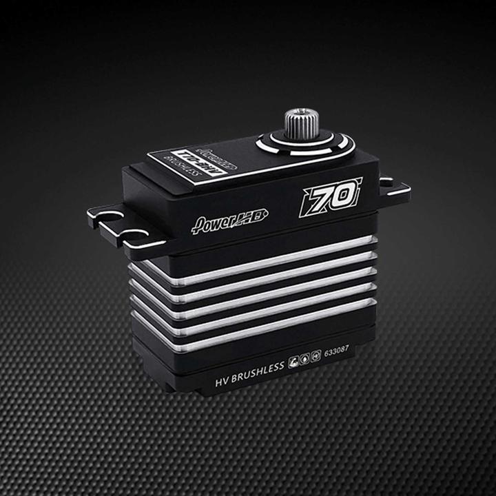 Actual product image Power HD Servo T70-BHV / 70kg / 0.12sec. / 7.4V Digital / Buggy 1:8