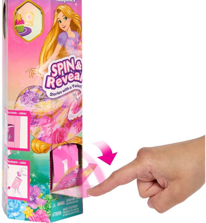 Actual product image Disney Princess Spin and Reveal Wave 1 - Rapunzel