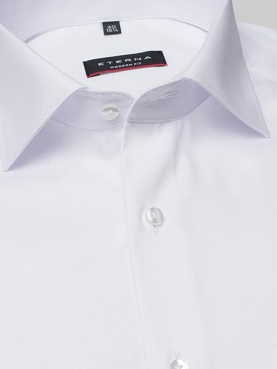 Actual product image Eterna Men's Shirt MODERN FIT Long Sleeve Standard WHITE Gr.44 (44)