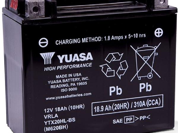 Image du produit Yuasa YTX20HL-BS (12 V, 18.90 Ah, 310 A)
