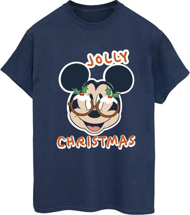 Image du produit Disney - T-shirt MICKEY MOUSE JOLLY CHRISTMAS GLASSES - Femme (XXL)