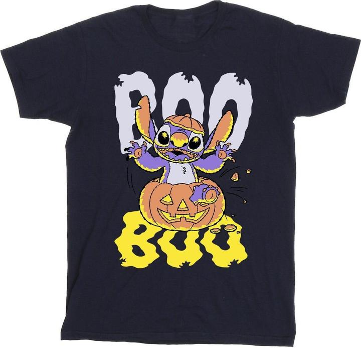 Immagine prodotto Lilo & Stitch Boo Maglietta Zucca Uomo (S)