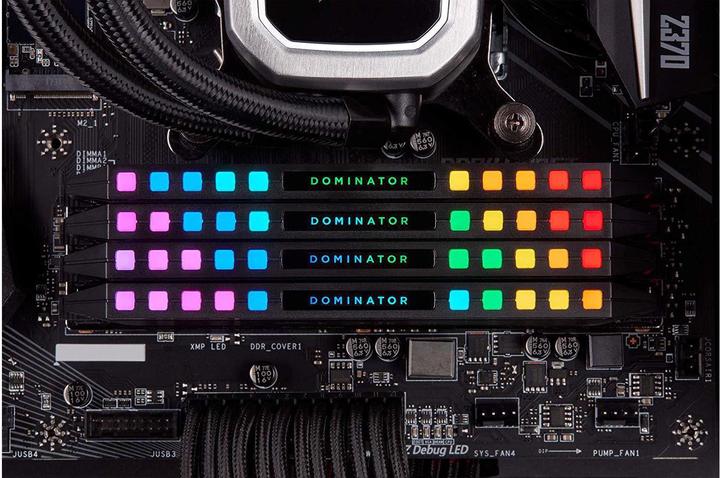 Actual product image Corsair Dominator Platinum RGB (4 x 16GB, 3600 MHz, DDR4-RAM, DIMM)