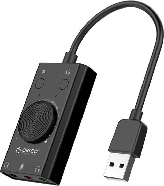 Image du produit Orico Carte son externe USB avec contrôle de volume (USB 2.0)