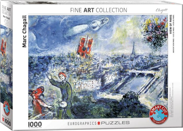 Immagine prodotto Eurographics puzzle Chagall Marc Atraktes Parigi 1000 pezzi (1000 pezzi)