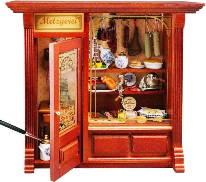 Produktbild Reutter 102.797/4 - Metzgerei mit Beleuchtung - Schaufensterladenserie 797
