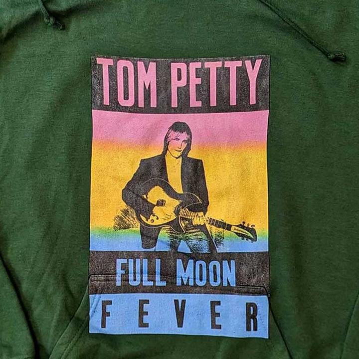 Actual product image Tom Petty & The Heartbreakers Unisex Adult Full Moon Fever Hoodie (S)