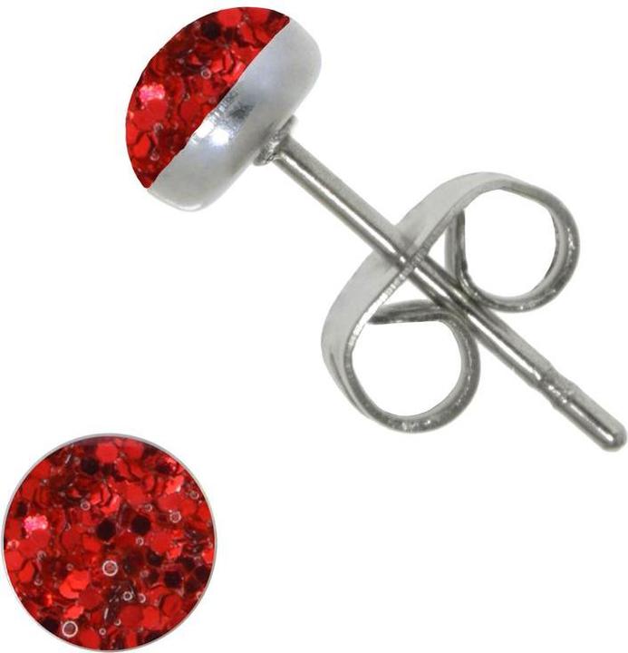 Actual product image Bijouteria Earrings (Stainless steel, Epoxy resin)